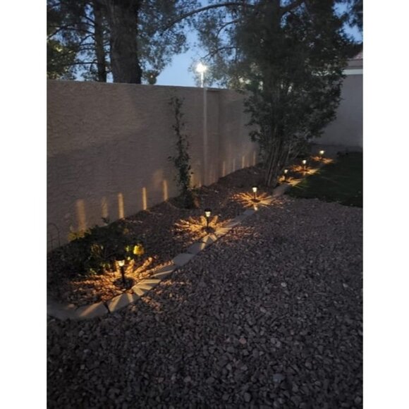 12 Pack Solar Pathway Lights Outdoor Solar Garden Lights for Patio - Picture 2 of 4
